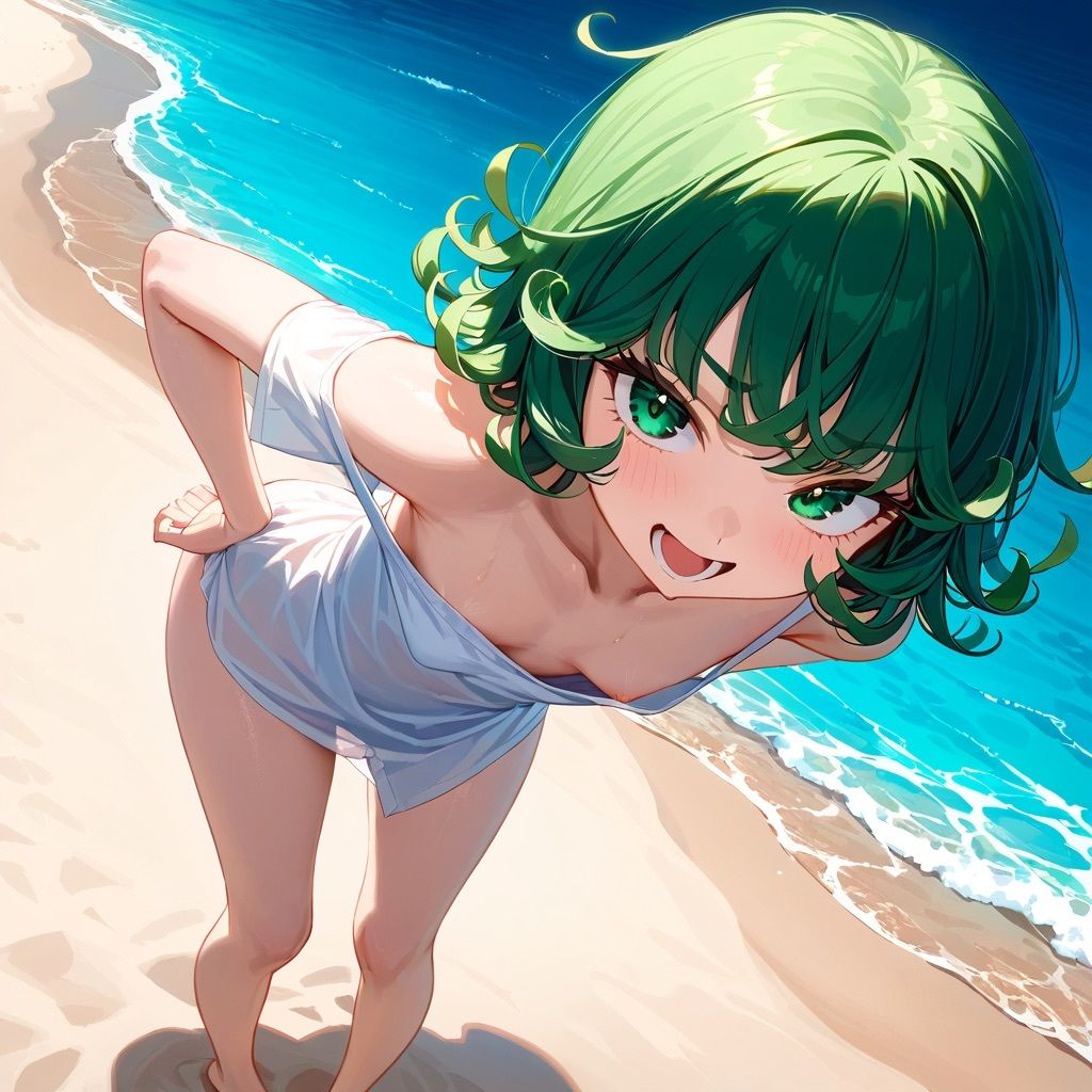 ぶっかけビーチ！〜タツ◯キ〜 - サンプル画像 1