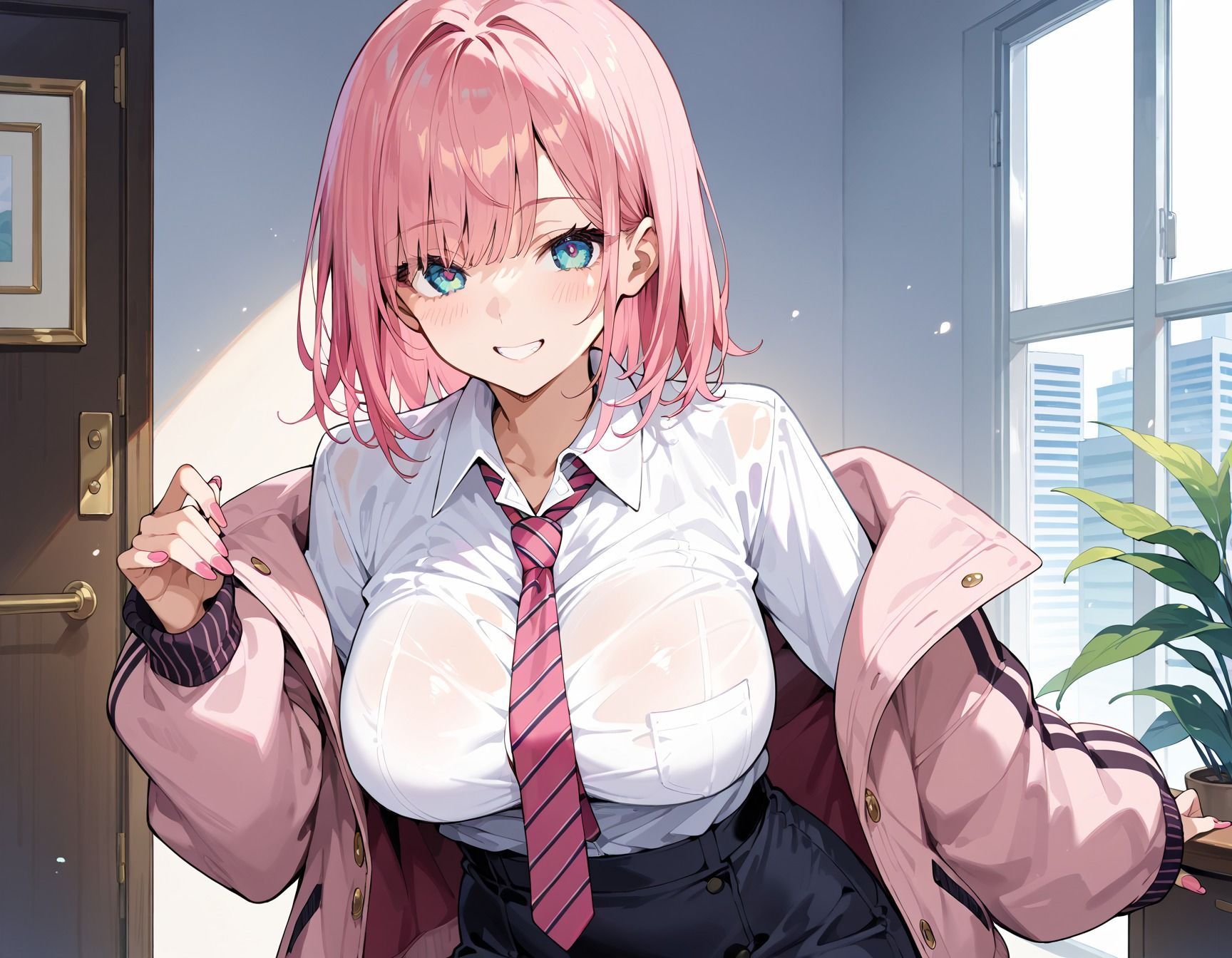 【高画質画像集】爆乳処女美少女女子校生ギャル - サンプル画像 1