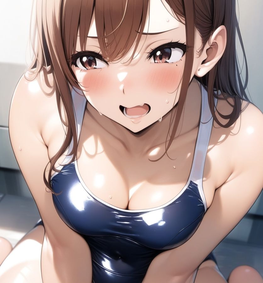 女子校生に蹴られるだけ 格闘女子天崎美姫とスクール水着な日々 - サンプル画像 8