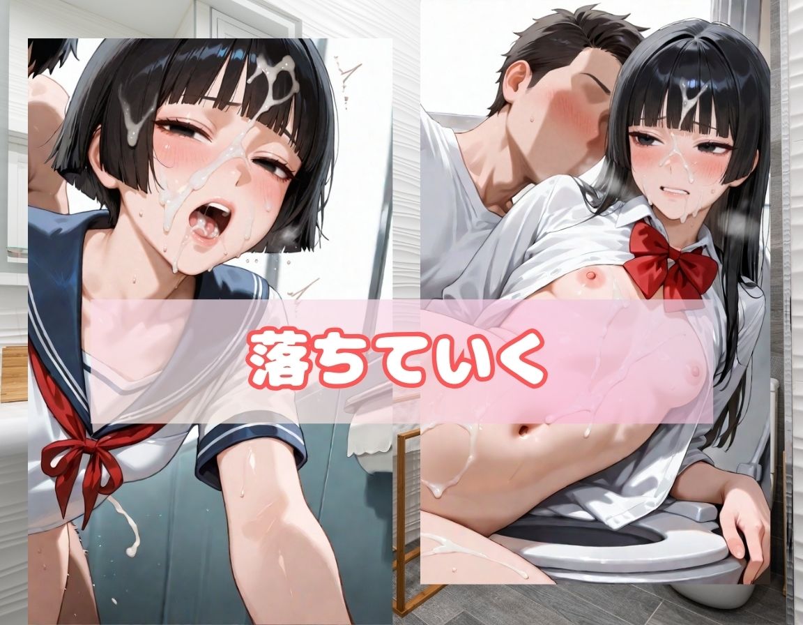 2人の少女がトイレでイケない遊び〜密室〜 - サンプル画像 9