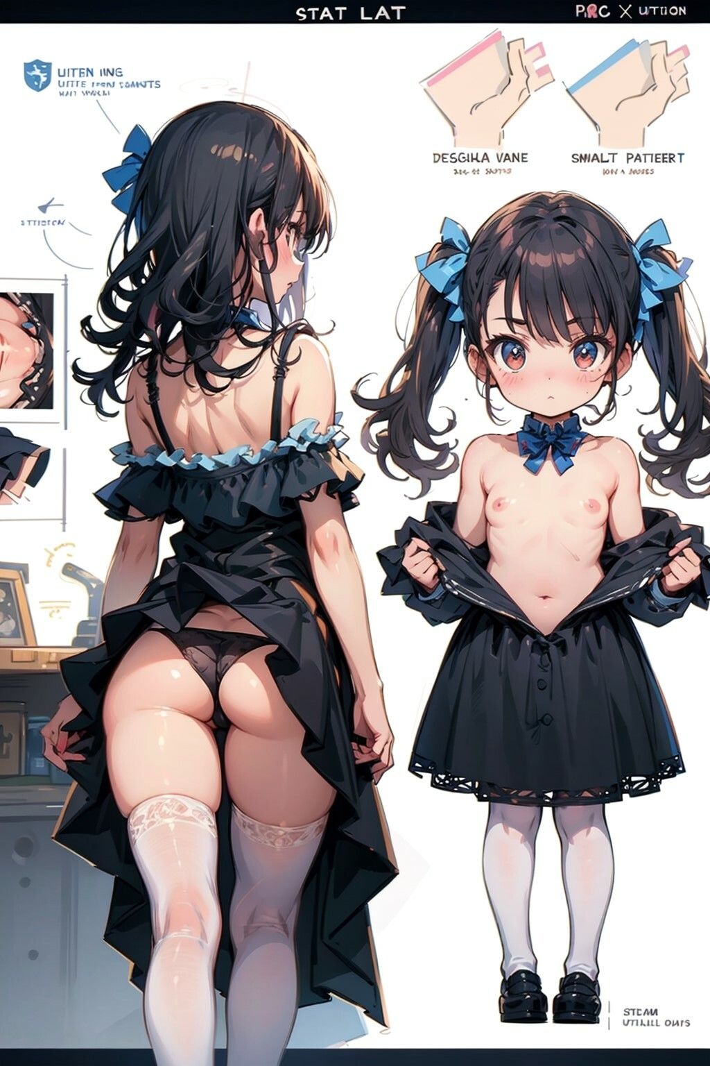 設定画風少女イラスト集 - サンプル画像 8