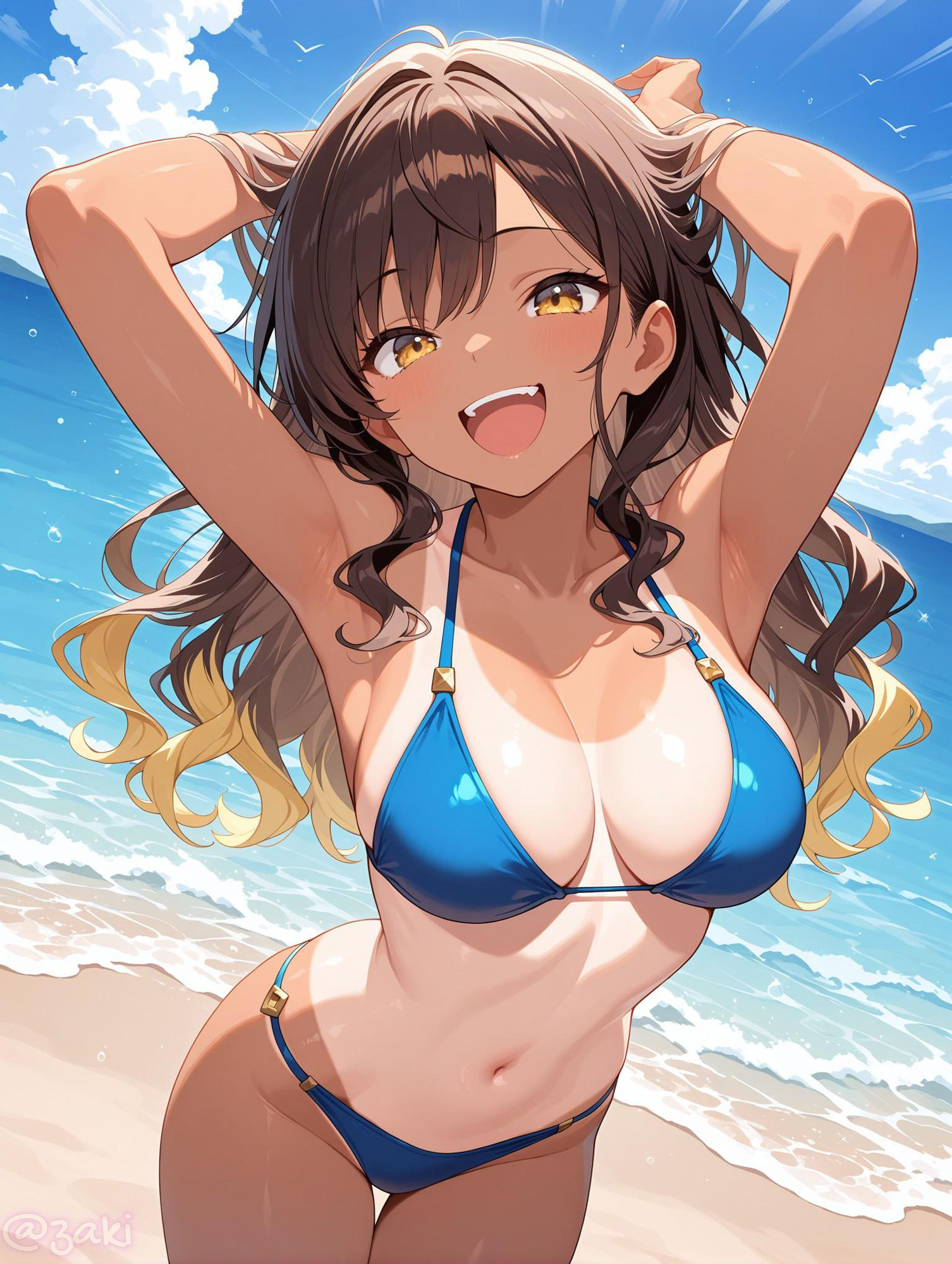 【クラスメイトシリーズ】南みなみミニイラスト集 - サンプル画像 1
