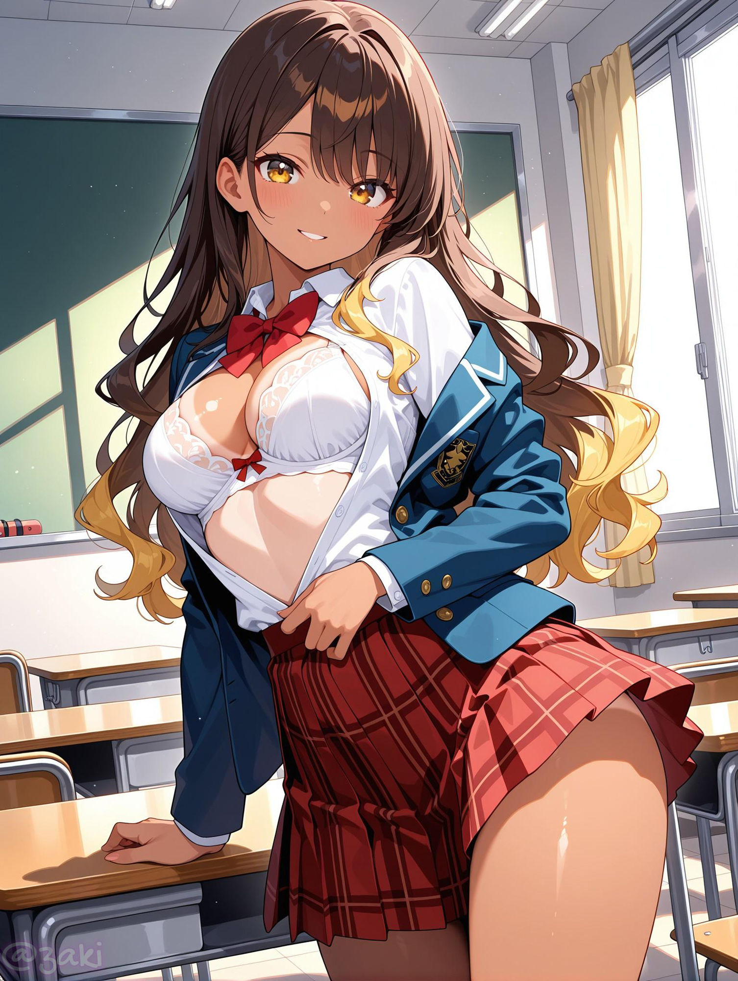 【クラスメイトシリーズ】南みなみミニイラスト集 - サンプル画像 2