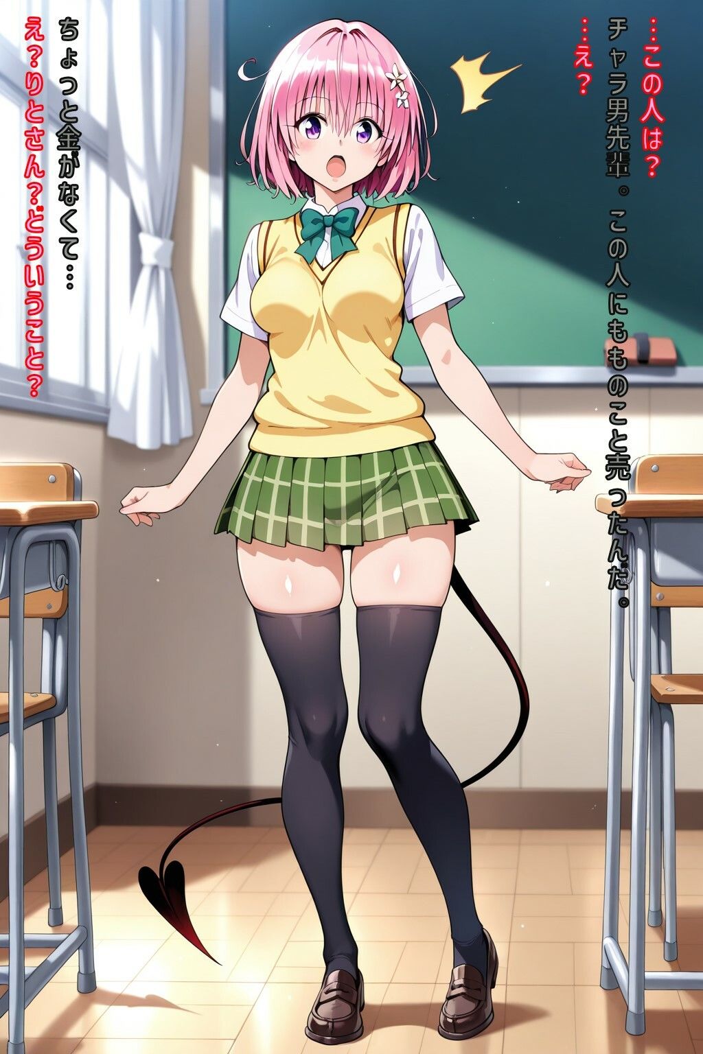 ももちゃんをチャラ男先輩に売りました - サンプル画像 2