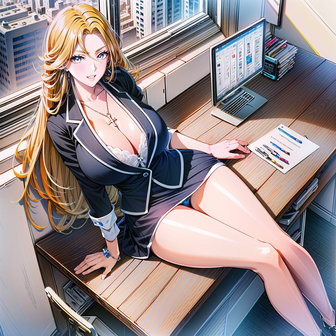 色気が留まるとこを知らないきれいなお姉さま乱〇の痴態がもうエロすぎてどうしようもない_玩具目隠し編 - サンプル画像 9