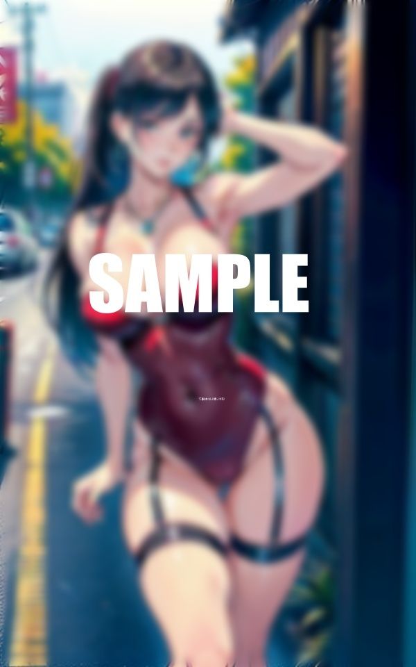 街に出没ガーターベルト美熟女痴女たち我慢できない男が遊び濡れ濡れの秘部 - サンプル画像 4