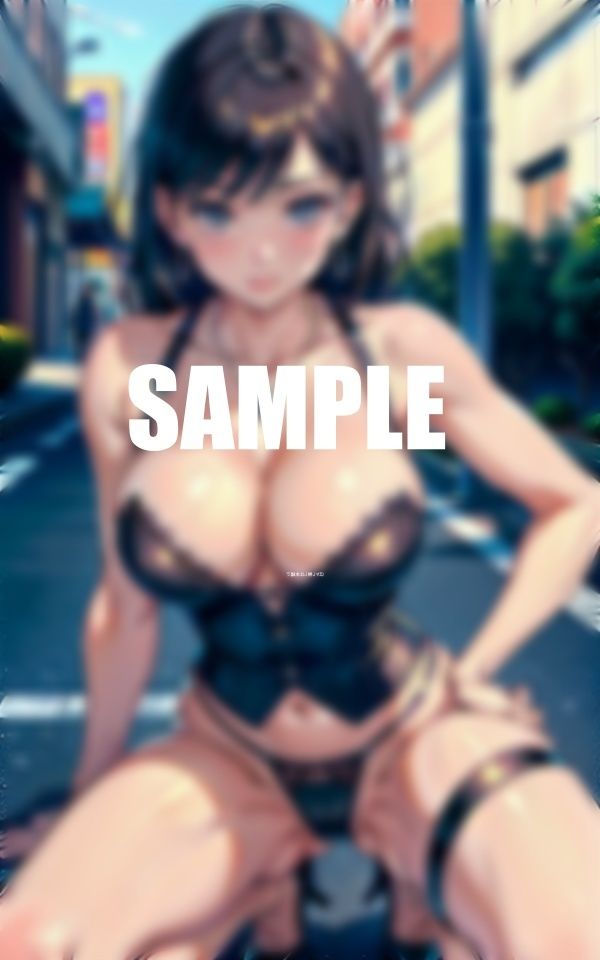 街に出没ガーターベルト美熟女痴女たち我慢できない男が遊び濡れ濡れの秘部 - サンプル画像 7