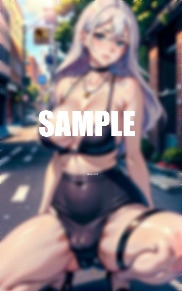 街に出没ガーターベルト美熟女痴女たち我慢できない男が遊び濡れ濡れの秘部 - サンプル画像 8