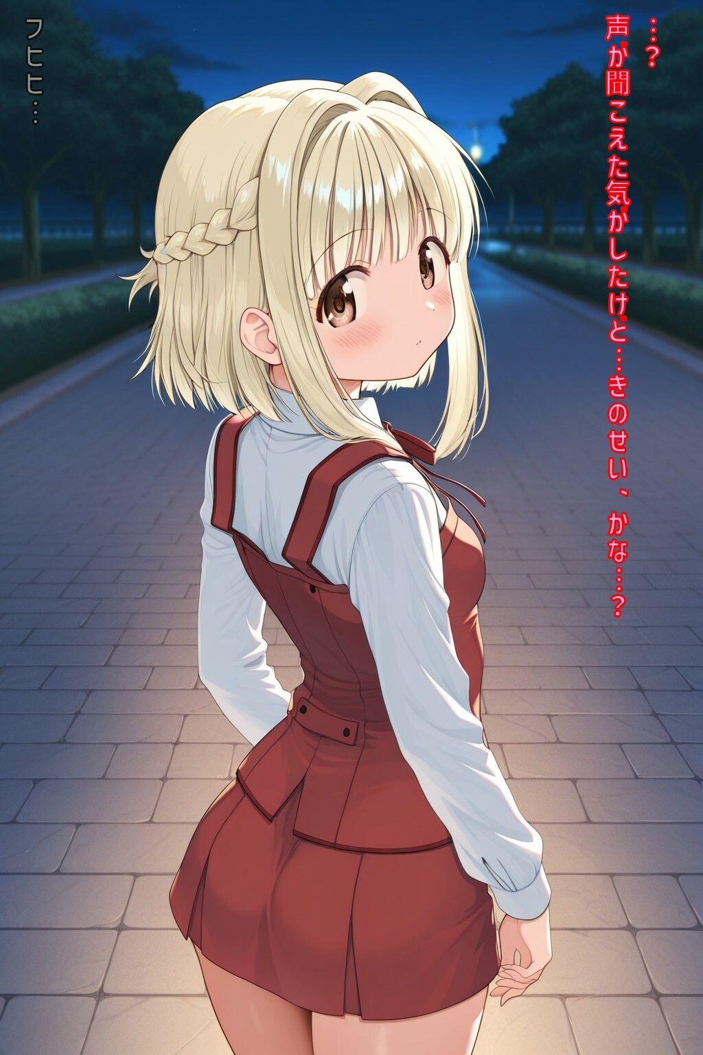 「なずなぁ…いつもみてるよぉ…」 - サンプル画像 1