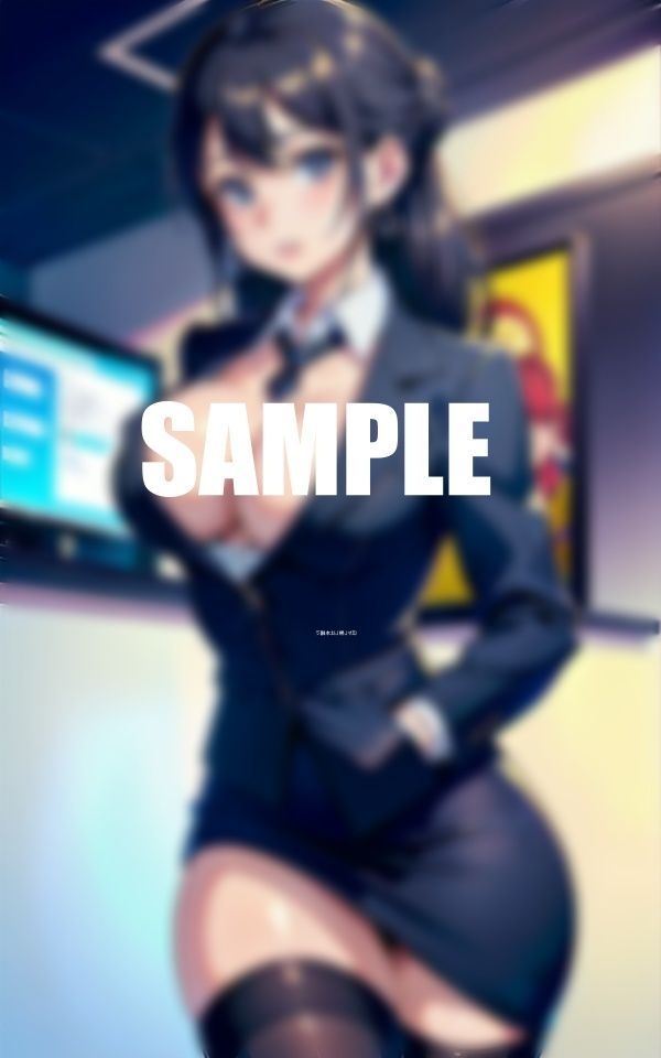淫乱カンパニーガーターベルト美女たちの誘惑私たち男性社員とエッチしたいのぉ〜 - サンプル画像 3