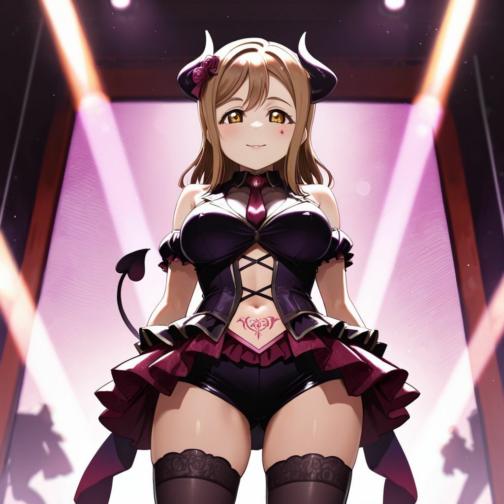 ラブ〇イブ！  国木〇  花丸  悪堕ち快楽堕ち - サンプル画像 2