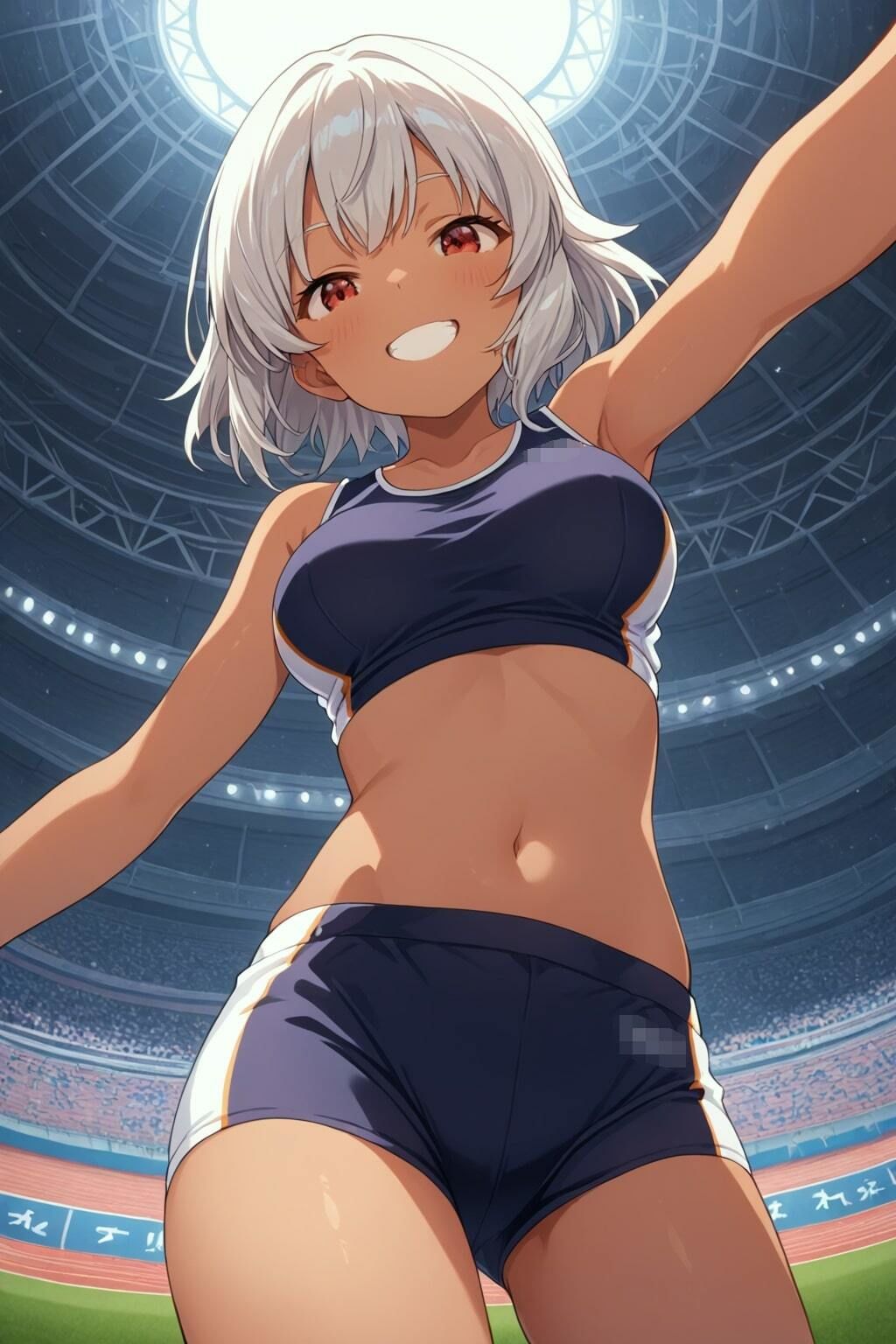 陸上女子種付け合宿 - サンプル画像 8