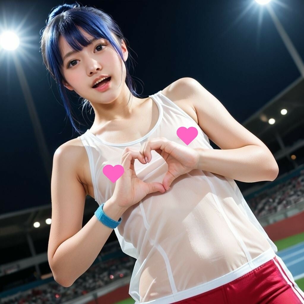 Hなユニの陸上女子たち - サンプル画像 8