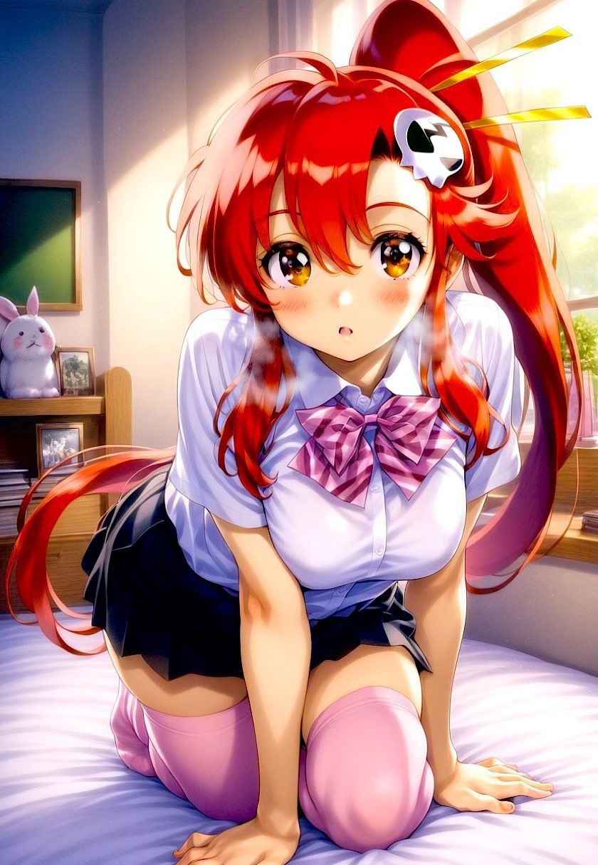 今日のおかず 天元突破◯レンラガン ヨーコ・リッ◯ナー 制服バージョン - サンプル画像 1