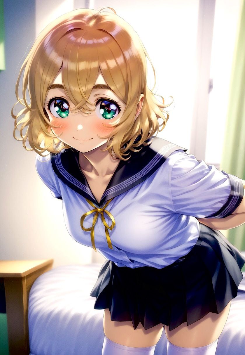 今日のおかず ◯女、お借りします 七海 ◯美 制服バージョン - サンプル画像 1