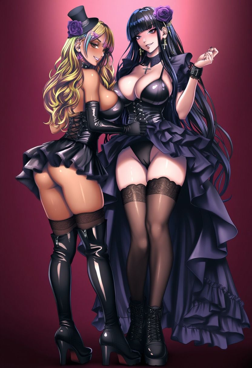 バブ味があるゴスロリギャルお嬢様 - サンプル画像 4