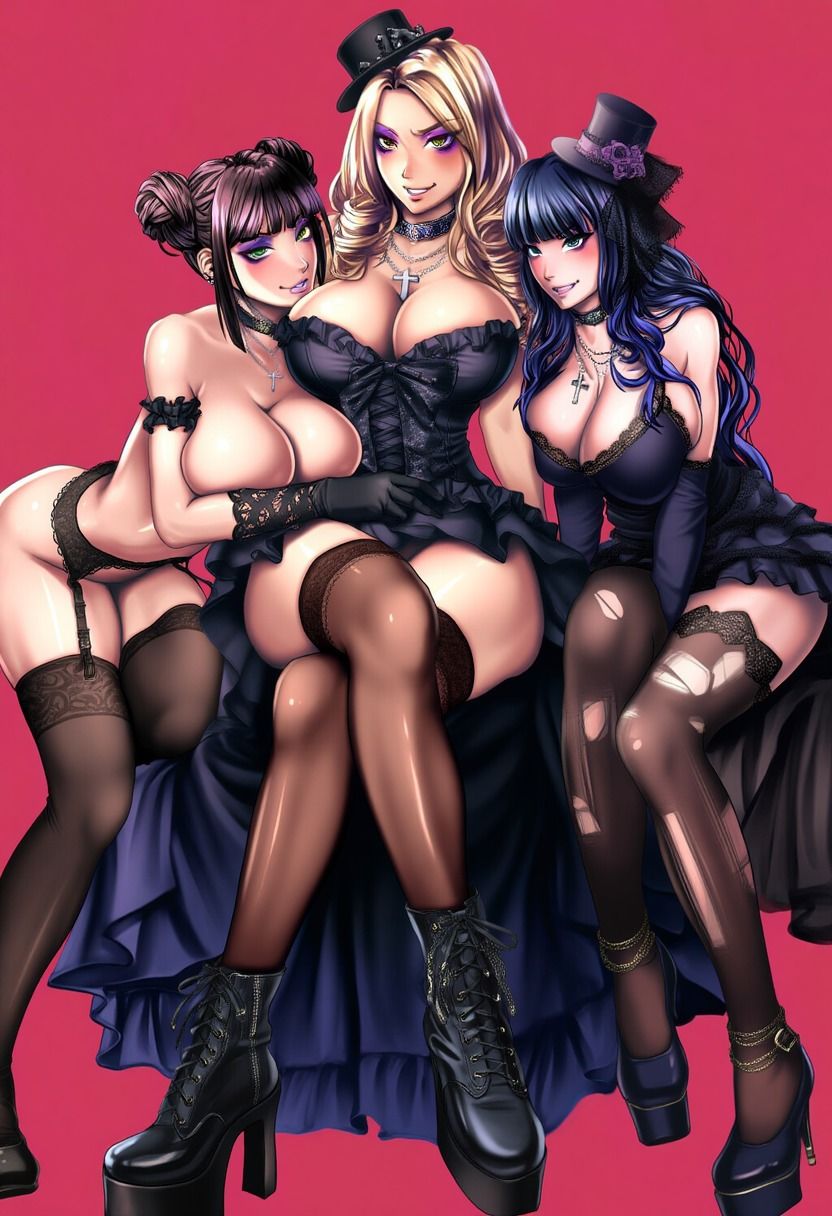 バブ味があるゴスロリギャルお嬢様 - サンプル画像 9