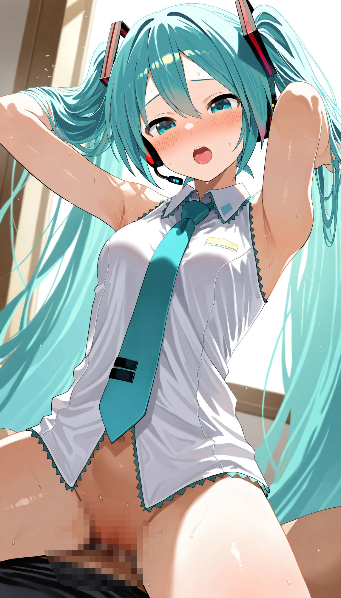 初音ミクがいっぱい♪えっちなCG500枚！ - サンプル画像 8