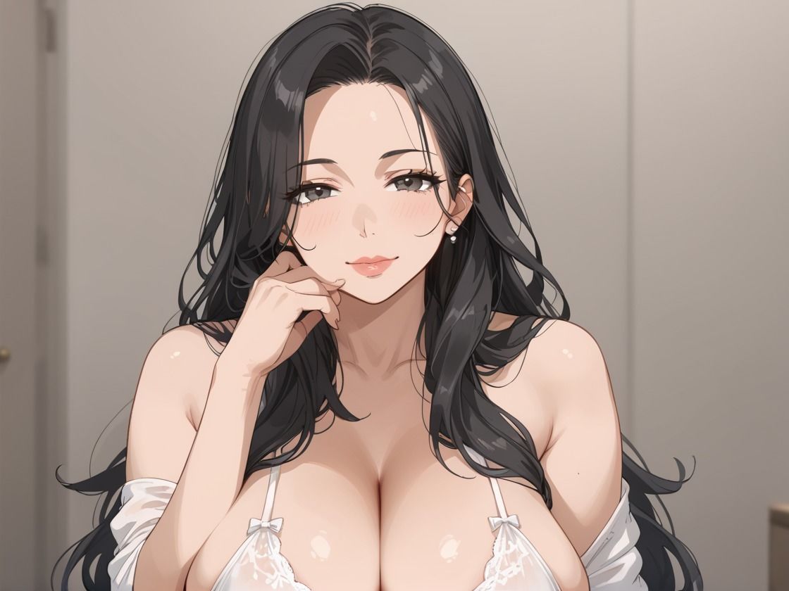 アプリで出会ったエッチな人妻と中出しエッチ - サンプル画像 1