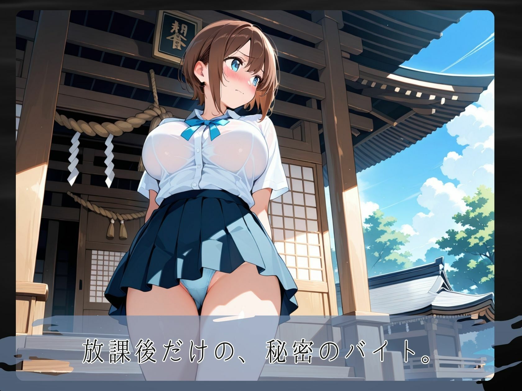 放課後巫女は穢されたい。 - サンプル画像 1