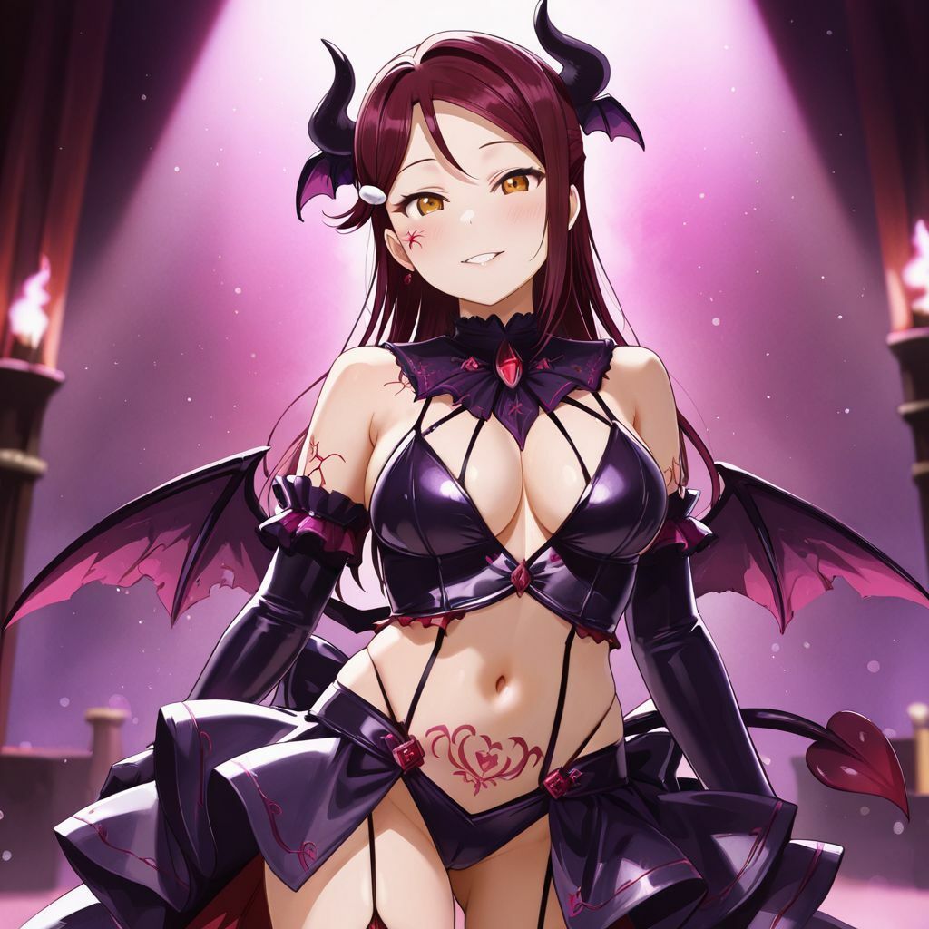 ラブ〇イブ！  桜〇  莉子  悪堕ち快楽堕ち - サンプル画像 3