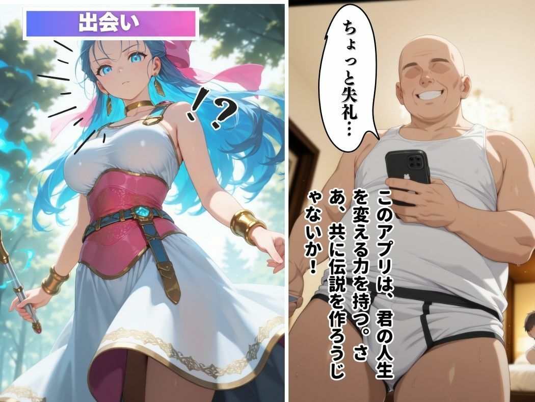 アプリに囚われた高貴な心 - サンプル画像 5