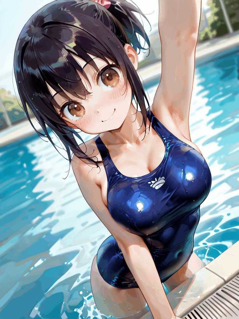 ポニーテールとセーラー服 B - サンプル画像 7