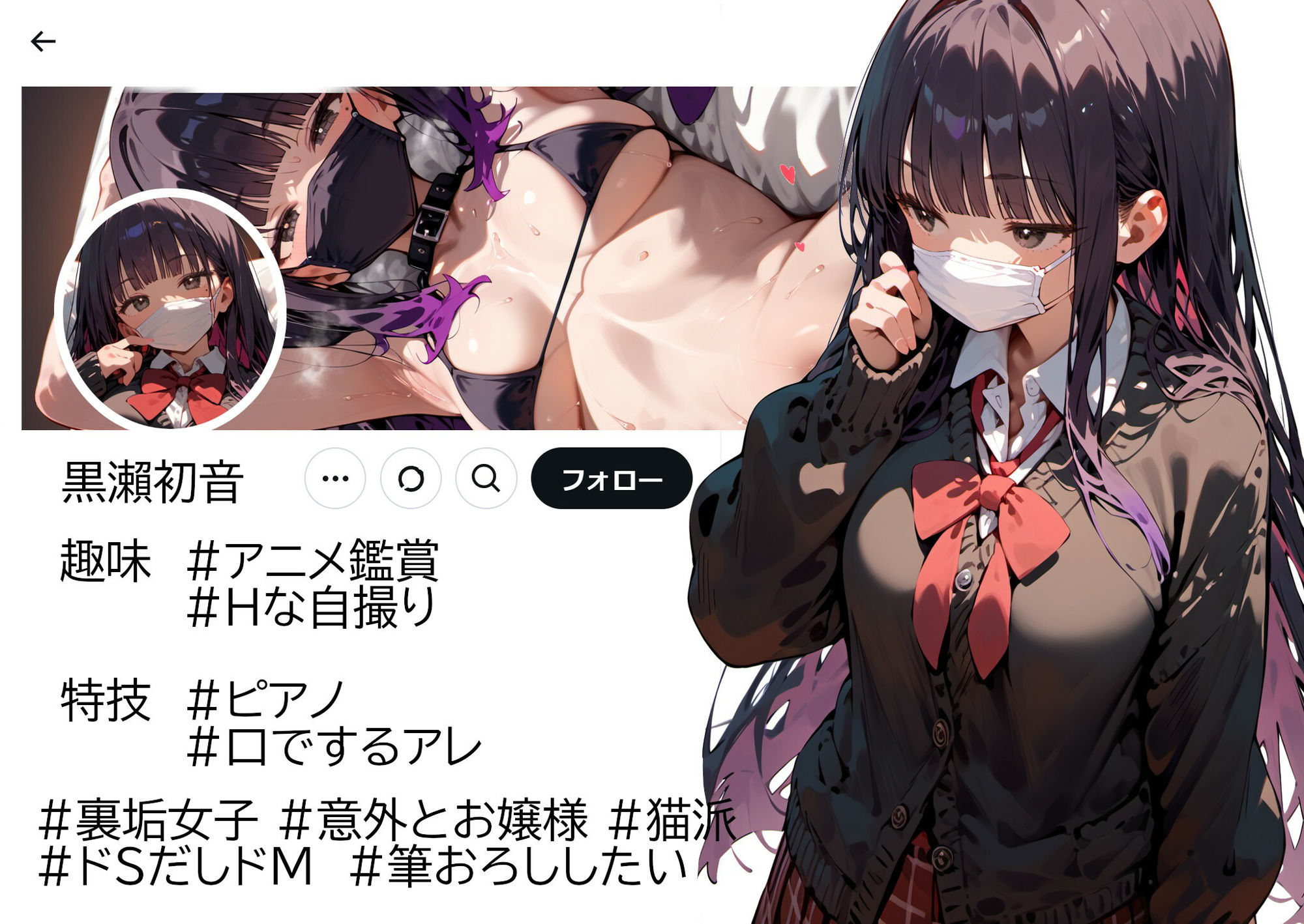 裏アカJ●はつねちゃん - サンプル画像 1