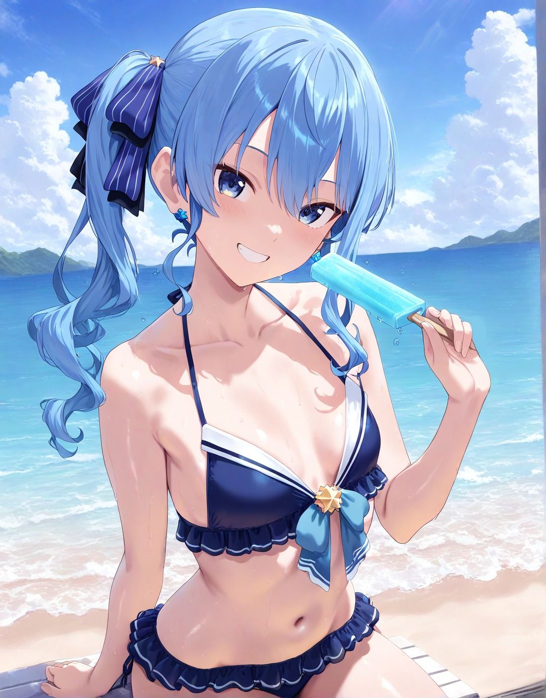 ホ〇ライバー大集合！らぶらぶサマー水着大会！ - サンプル画像 7