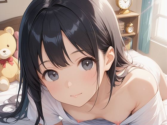 妹の可愛いすぎるビンビン乳首をいじる - サンプル画像 3