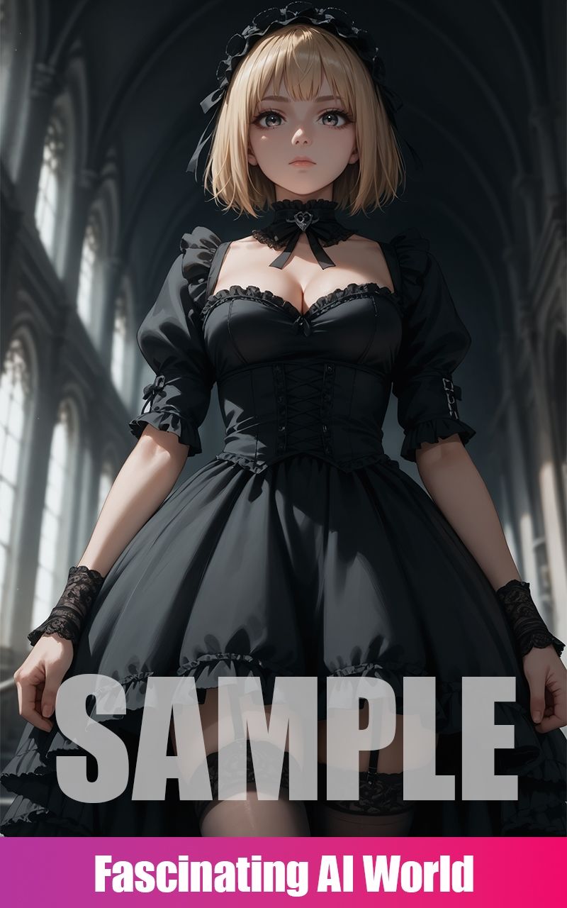 ブラックゴスロリ - サンプル画像 1