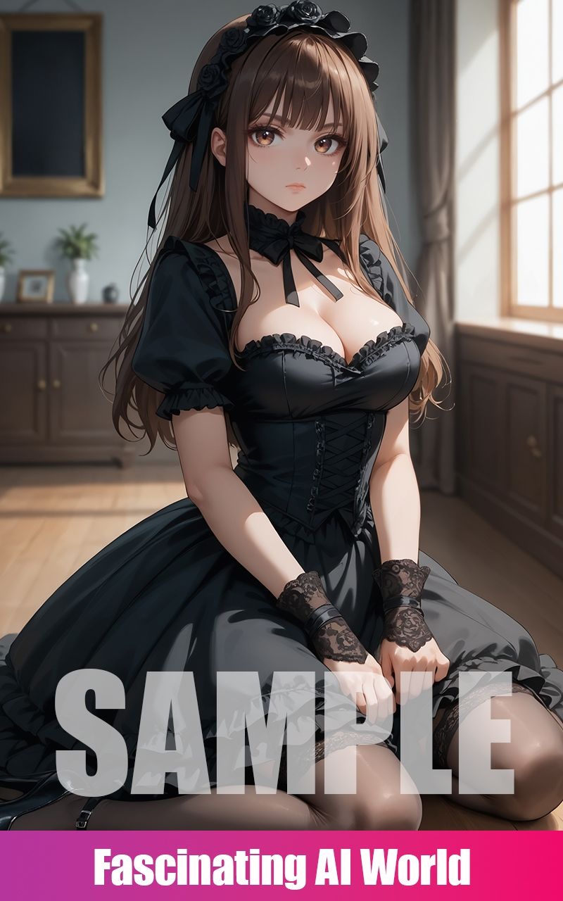 ブラックゴスロリ - サンプル画像 4