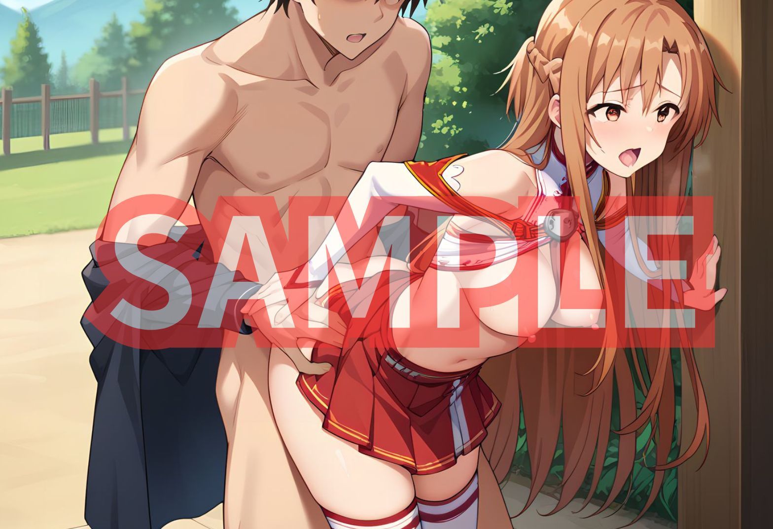 アスナさんがご奉仕してくれる - サンプル画像 3