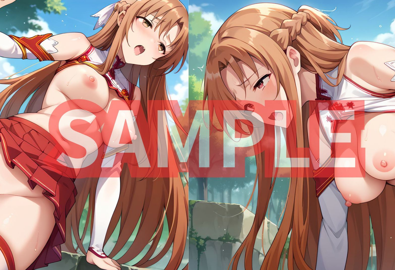 アスナさんがご奉仕してくれる - サンプル画像 4