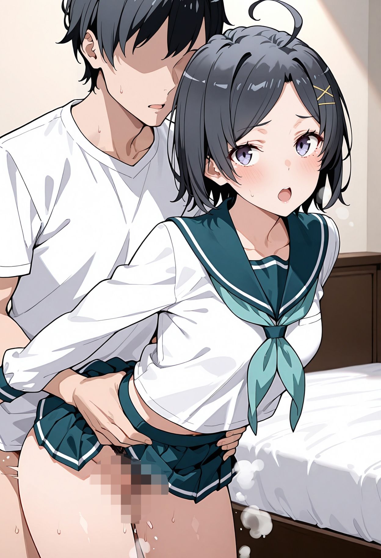 俺ガ◯ル 比◯谷小町 エロCG集 - サンプル画像 6