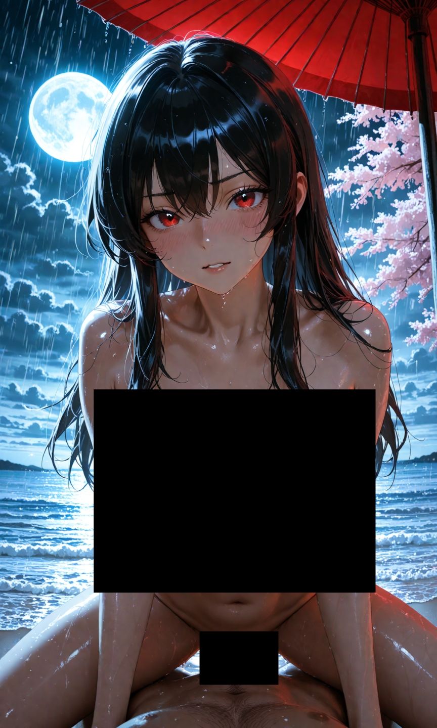 魔理沙は霊夢のえっちな写真を撮りたいようです。vol.31〜春の嵐の夜の海編〜 - サンプル画像 1