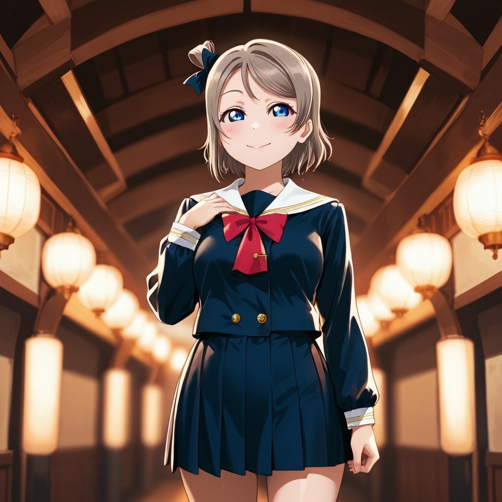 ラブ〇イブ！  渡〇  曜  悪堕ち快楽堕ち - サンプル画像 1