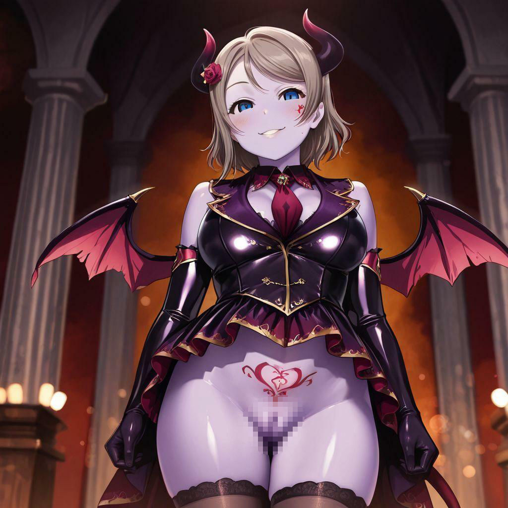 ラブ〇イブ！  渡〇  曜  悪堕ち快楽堕ち - サンプル画像 3