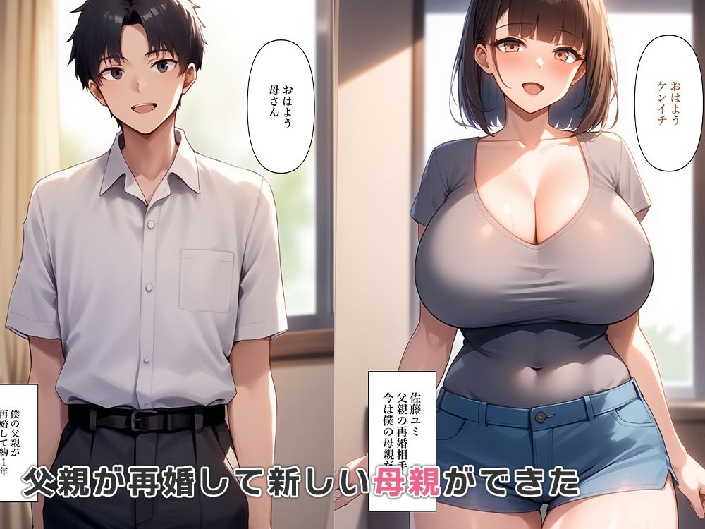 父の再婚相手は元男で息子を女体化させる - サンプル画像 1