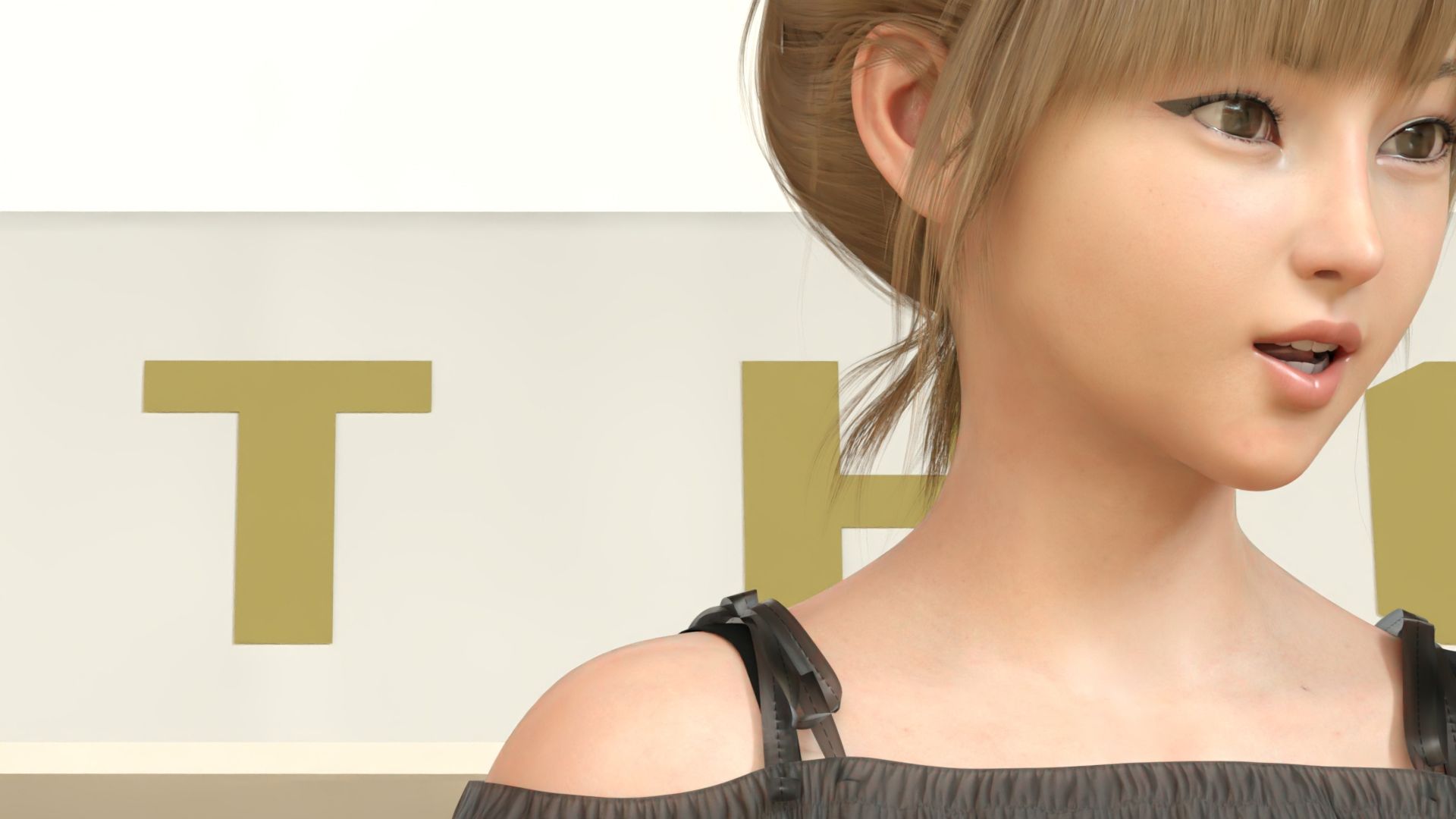 【▲100】生徒会長 一ノ瀬廻里・朝の全校演説後の準備運動『珍粕体操（ちんかすたいそう）』  Vol.002（PV02:ピンクサテン地ストライプパンティ編） - サンプル画像 6