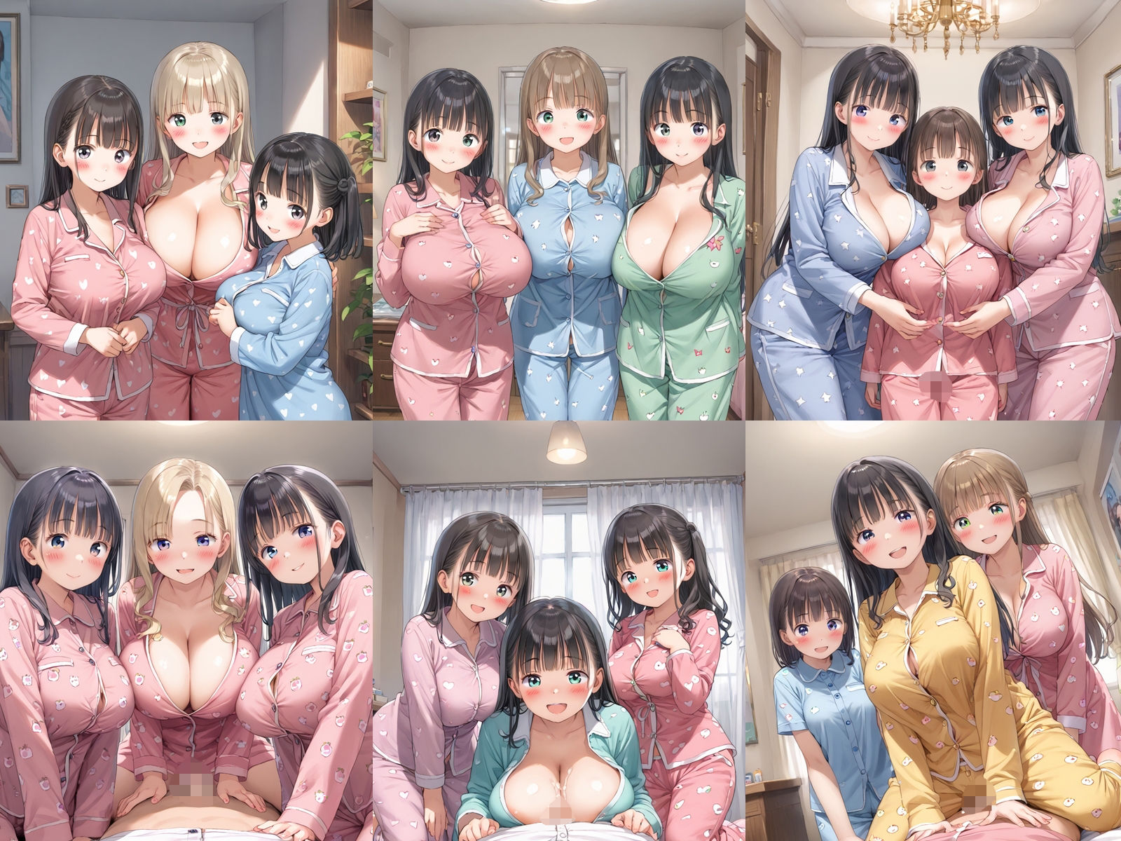 ヤリチンの俺がパジャマJKとセックスしまくってハーレムを作った - サンプル画像 1