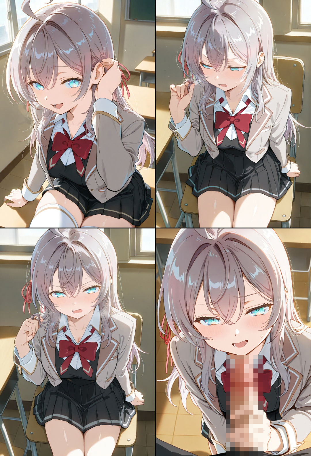 ヒロインえっち 九条ア〇サ・周防〇希 - サンプル画像 1