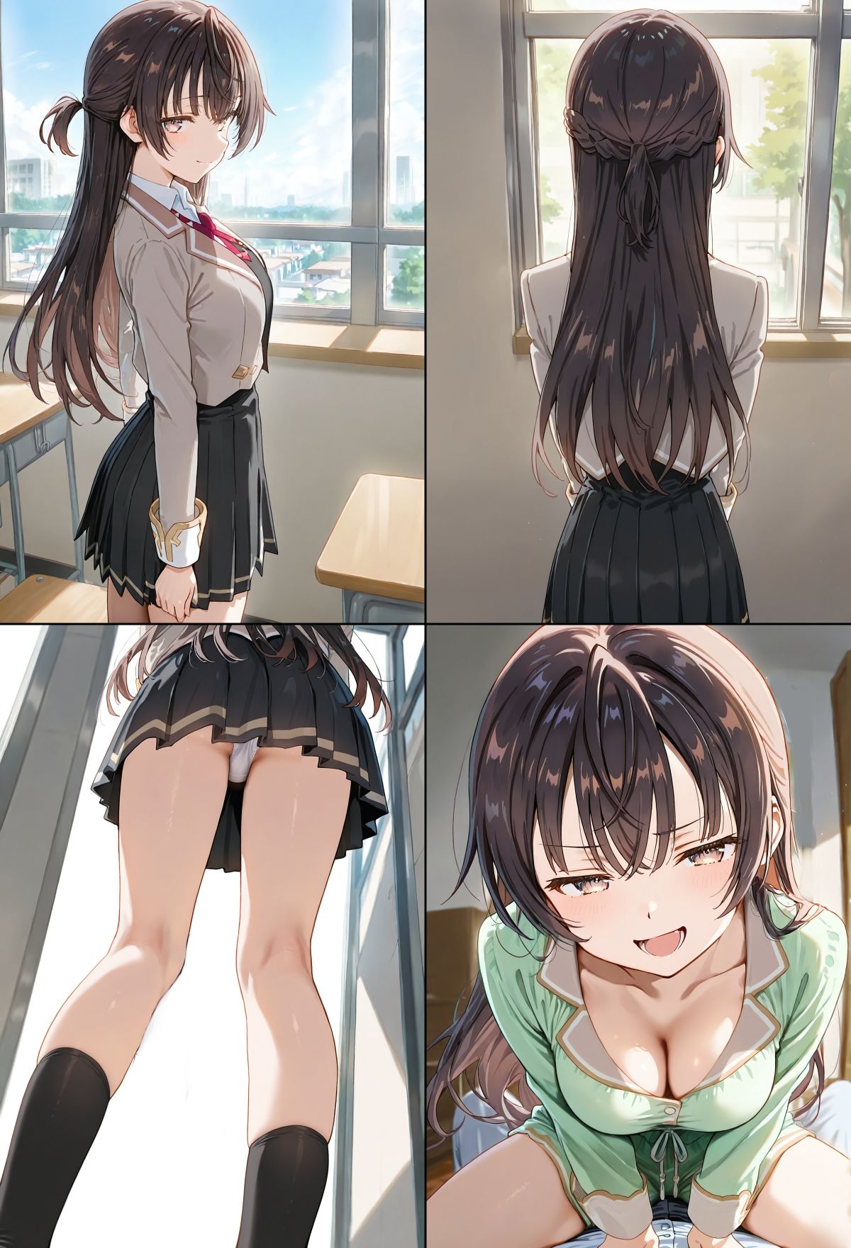 ヒロインえっち 九条ア〇サ・周防〇希 - サンプル画像 6