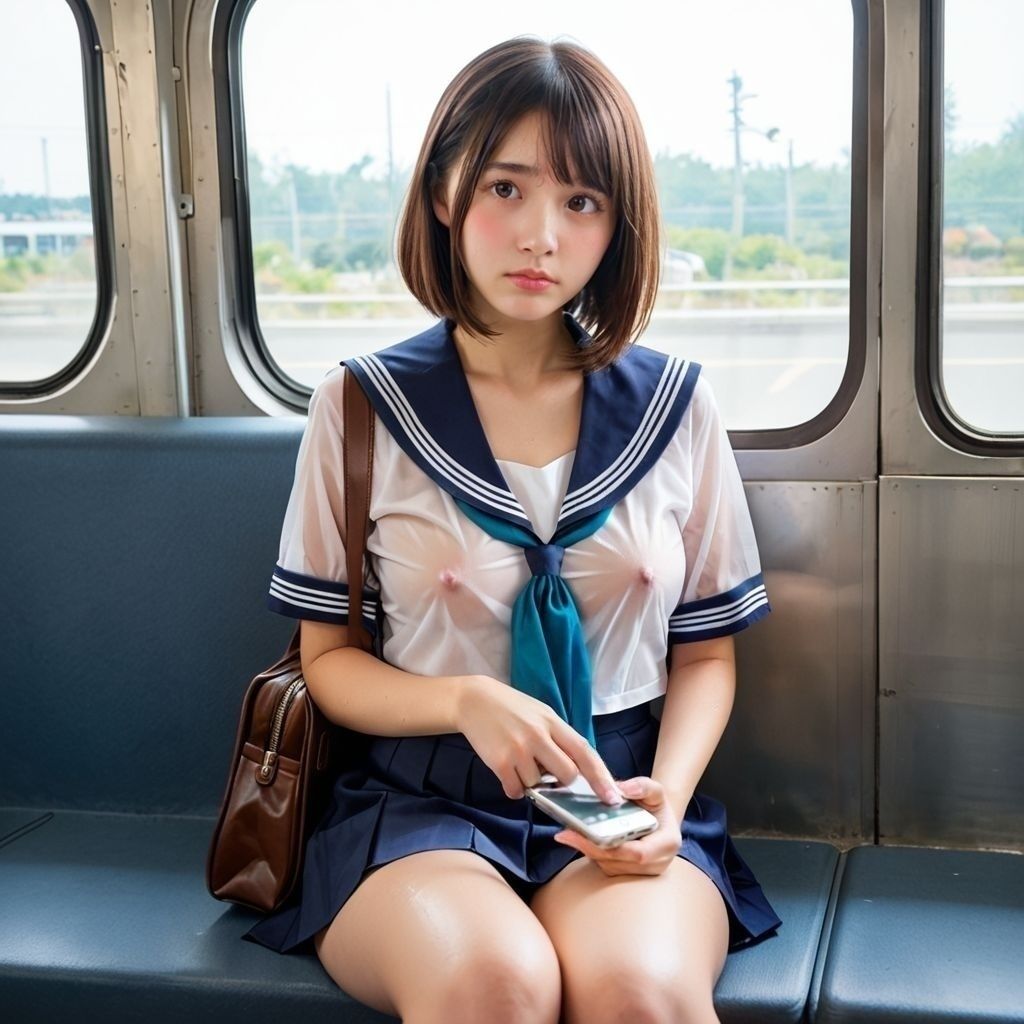 濡れ透け美女の画像集 - サンプル画像 2