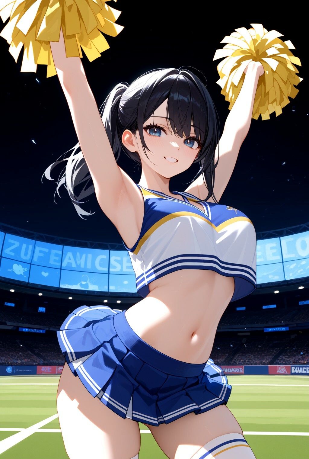 ヤバすぎチアガール  お気にの娘と性処理スタジアム - サンプル画像 2