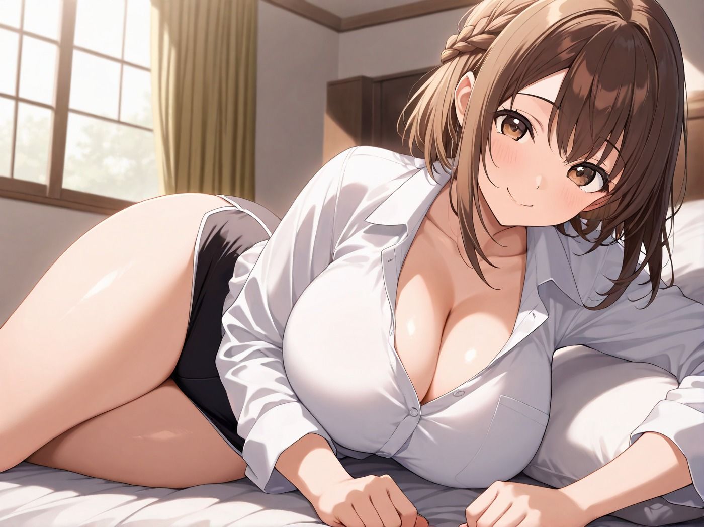 真面目な委員長の裏の顔 - サンプル画像 5