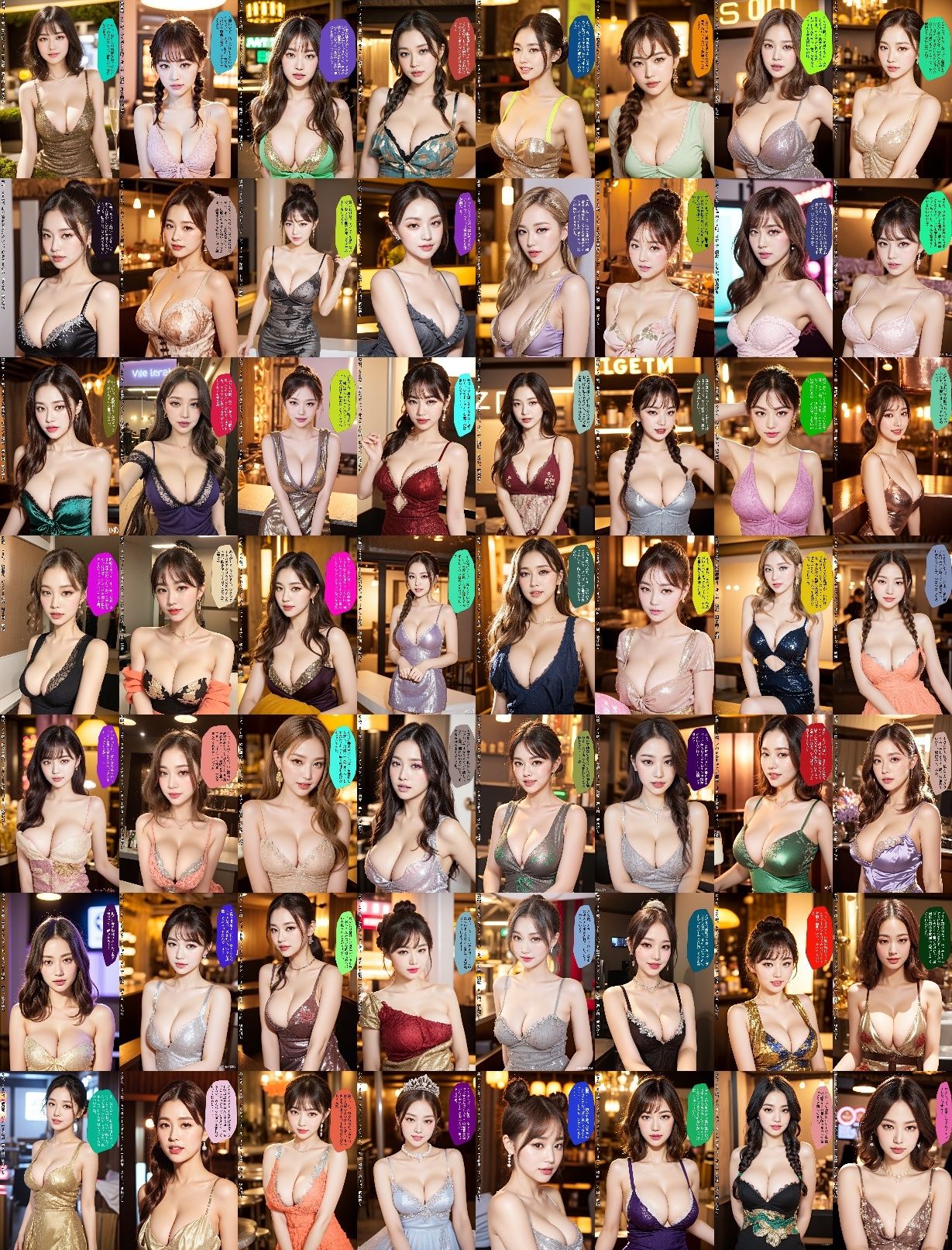 バッチリメイク美女の巨乳淫語 vol.3 - サンプル画像 10