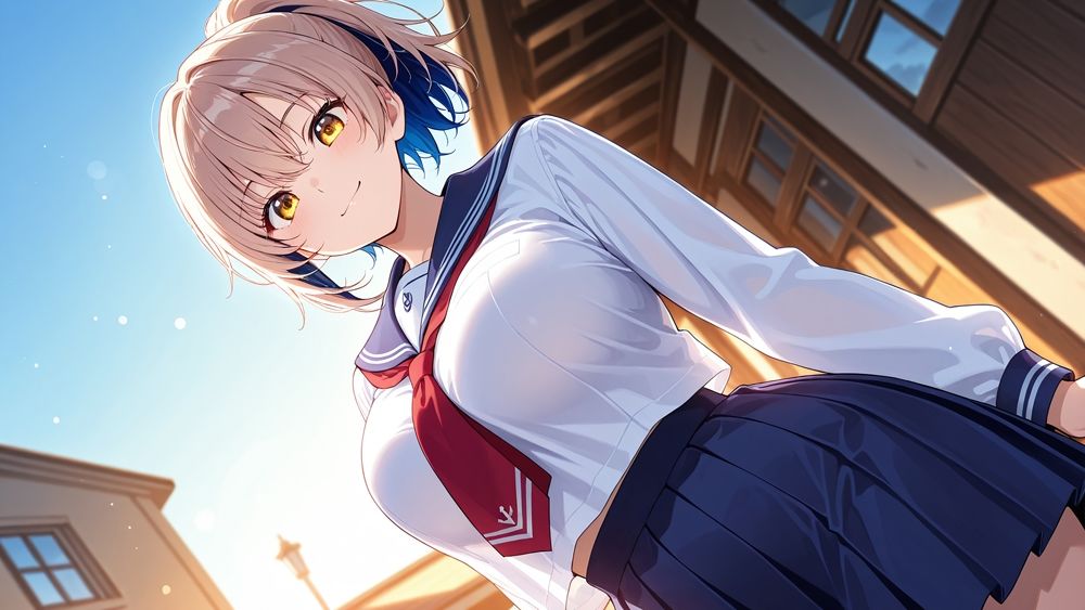 【4K】爆乳スク水姉妹が顧問コーチの個人指導で蕩け顔絶頂【FANZA専売】 - サンプル画像 2