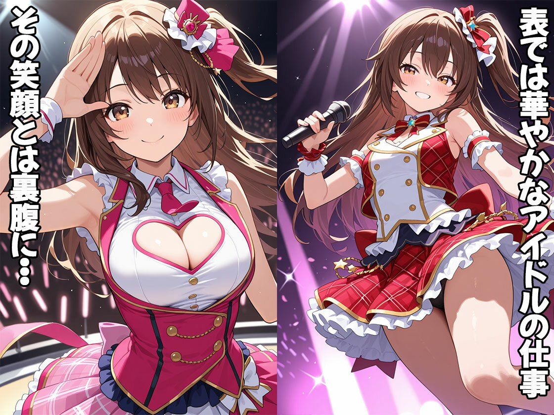 アイドルの光と闇（CG100枚） - サンプル画像 1