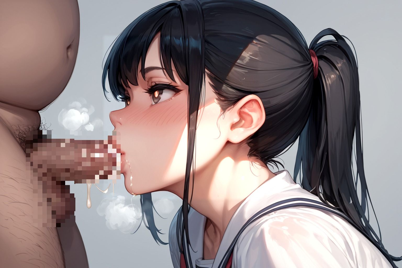 爆乳少女に服従させる  中出しさせない顔射でわからせる - サンプル画像 5